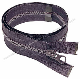 Блискавка тракторна No5 довжина 60 см колір темно-коричневий #717