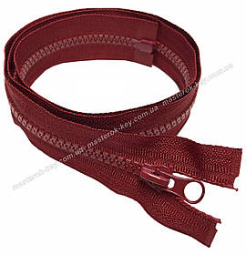 Блискавка тракторна No5 довжина 60 см колір вишневий #664