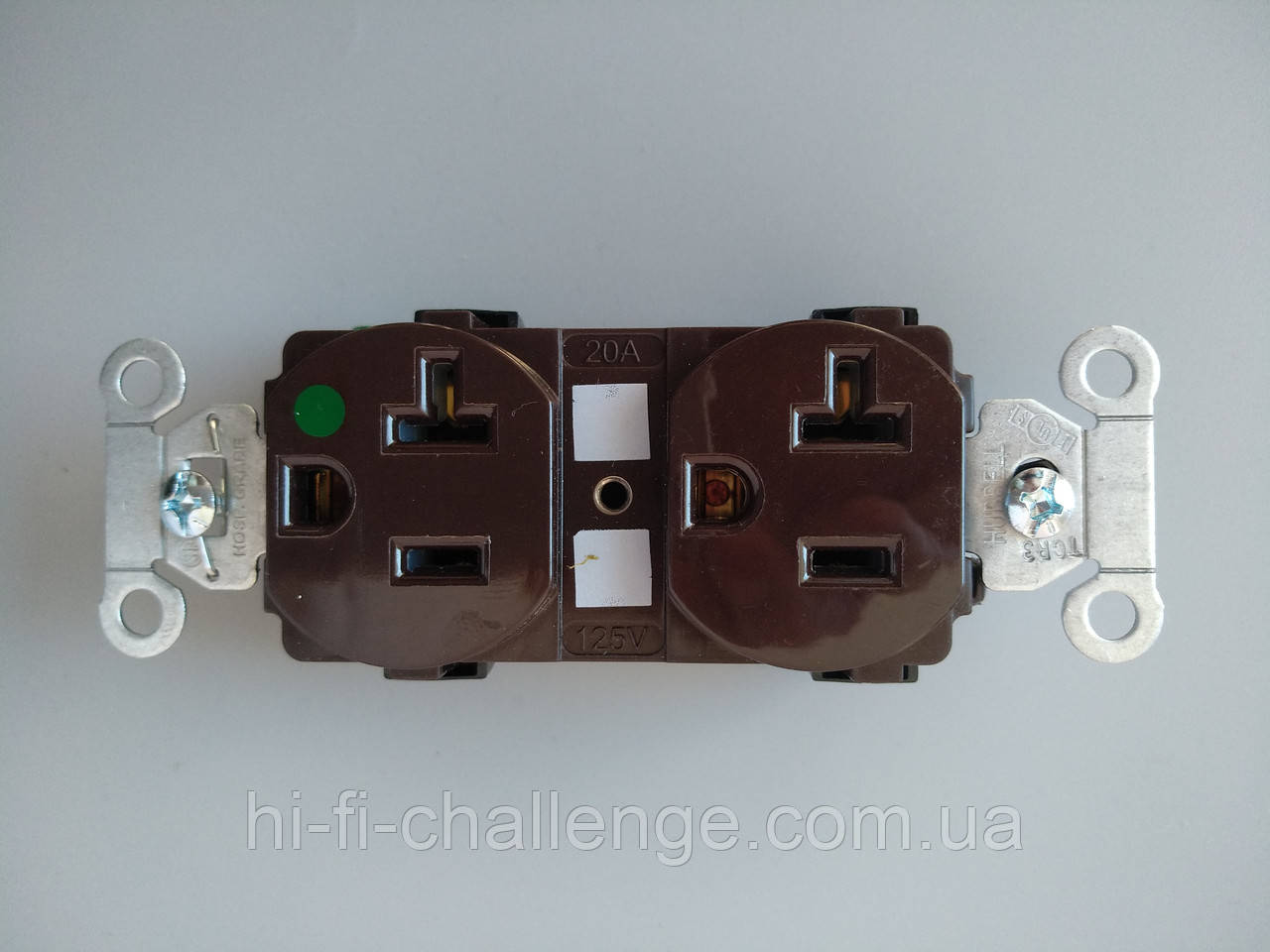 Розетки Hubbell Hospital Grade HBL8300 (коричневі), фото 1