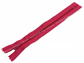 Блискавка спіднична Тип 3 18 см нероз'ємна колір Яскраво-рожевий 649