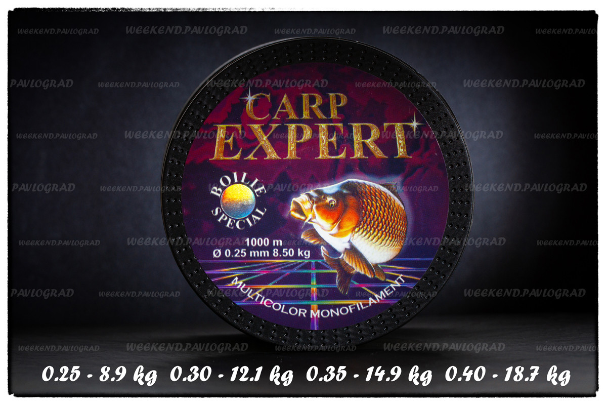 Волосінь Energofish Carp Expert Multicolor Boilie Special 1000 м 0.30 мм 12.1 кг