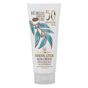 Сонцезахисний тонуючий лосьйон для обличчя Australian Gold Botanical Mineral Sunscreen Face Tinted SPF 50 89 мл