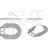 Huopa/Slate Прохідний елемент для скатної бітумної або сланцевої покрівлі, фото 2