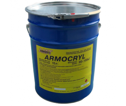 АРМАКРИЛ А/Armocryl А — лак-просочення для бетонної підлоги (пач. 25 л), фото 2