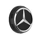 Ковпачок ступиці колеса Mercedes Hub Caps, дизайн AMG, чорний, артикул A00040009009283, фото 2