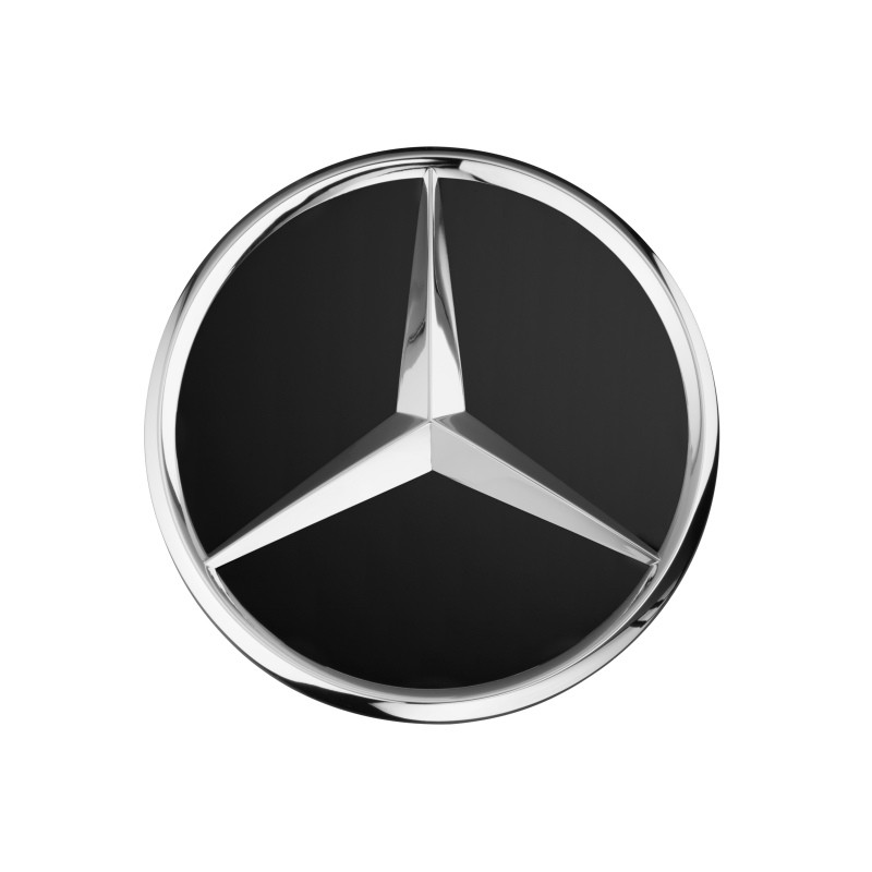 Ковпачок ступиці колеса Mercedes Hub Caps, дизайн AMG, чорний, артикул A00040009009283