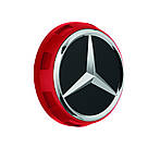 Ковпачок ступиці колеса Mercedes Hub Caps, дизайн AMG, червоний, артикул A00040009003594, фото 2
