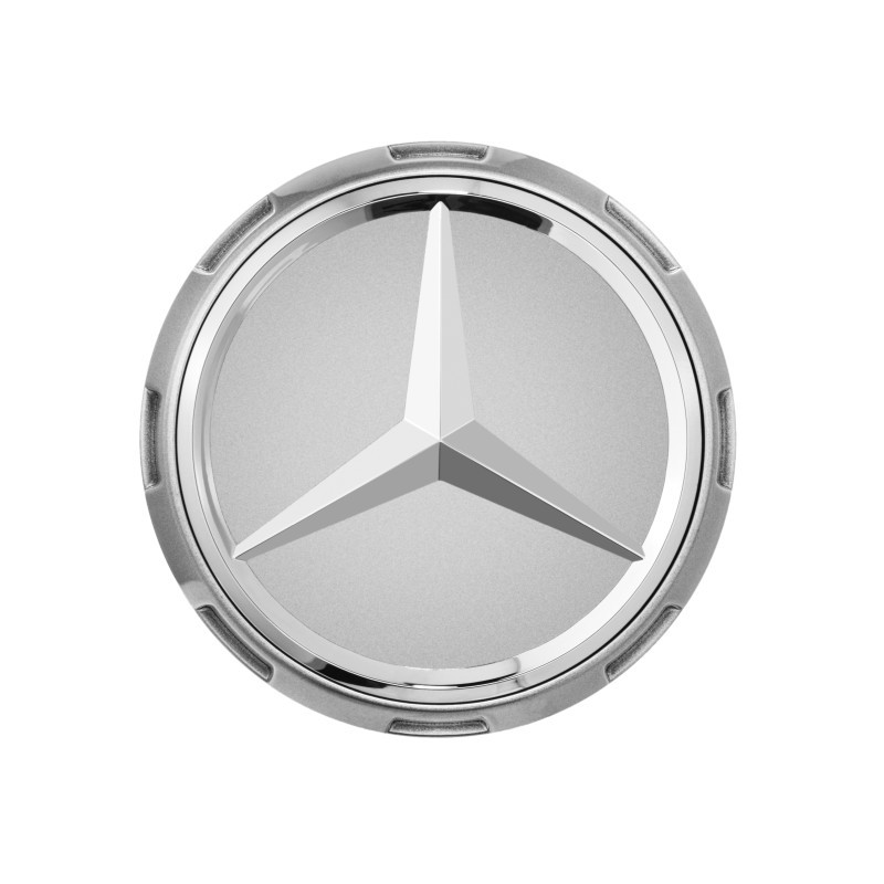 Ковпачок ступиці колеса Mercedes Hub Caps, дизайн AMG, сірий, артикул A00040009009790