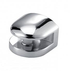 Кріплення для скла колір Хром, фото 1