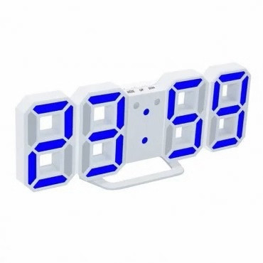 Електронні годинник EL-6609 blue (22.5x8см)
