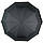 Чоловіча складна парасоля напівавтомат з ручкою полукрюк від TheBest, є антивітер, чорний, 0524-1, фото 3