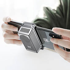 Ігровий тримач для телефона Hoco з Автоматичними регулятором температури Сріблястий (CA64), фото 2
