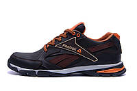 Мужские кожаные кроссовки Reebok Street Style Brown BEISHOP