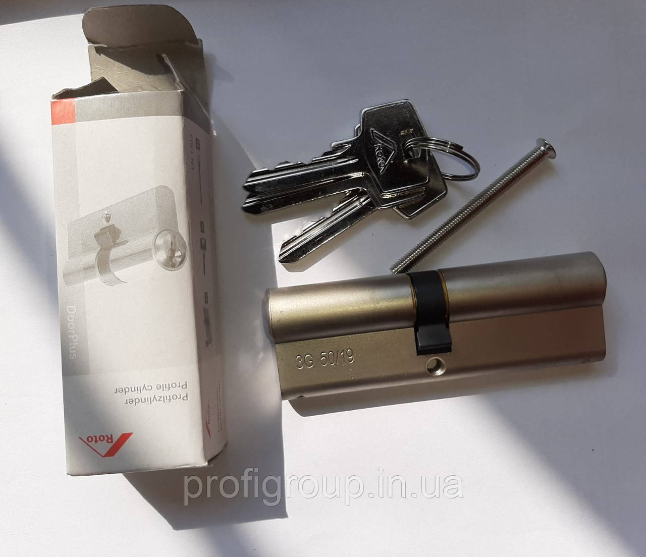 Профільні циліндри фірми Roto DoorPlus 40*40 мм