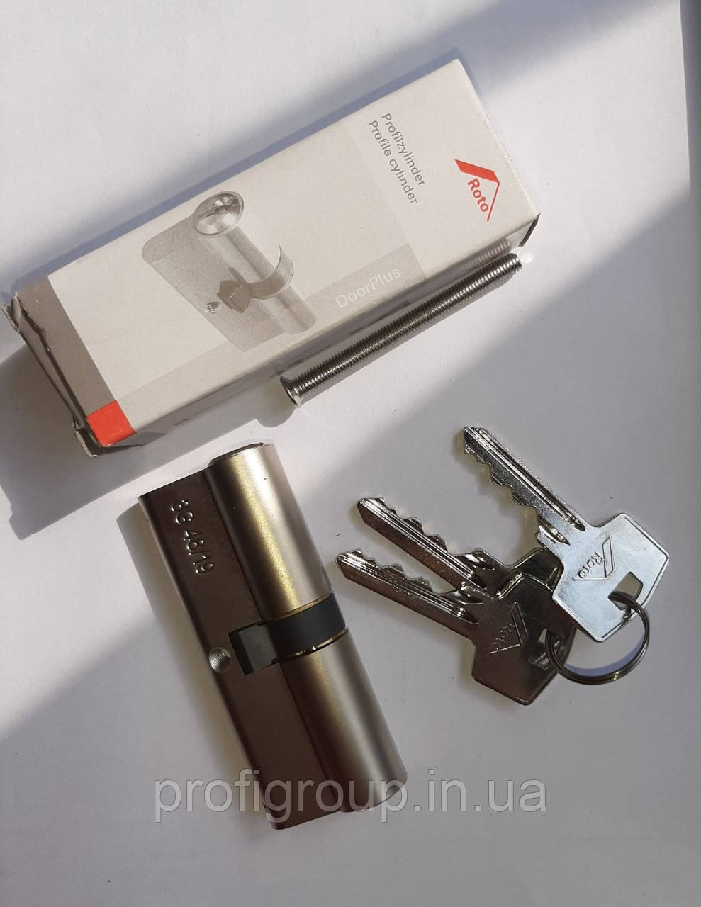Профільний циліндр фірми Roto DoorPlus 45*50 мм