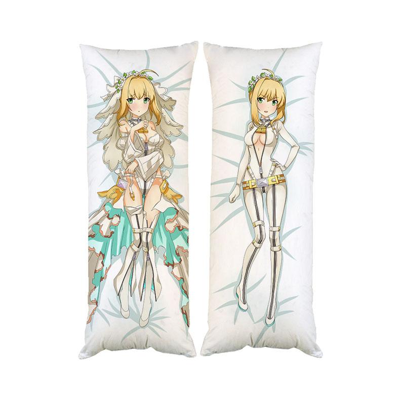 Подушка дакімакура Нерона Клавдія Брайд Nero Fate Grand Order декоративна ростова подушка для обіймання