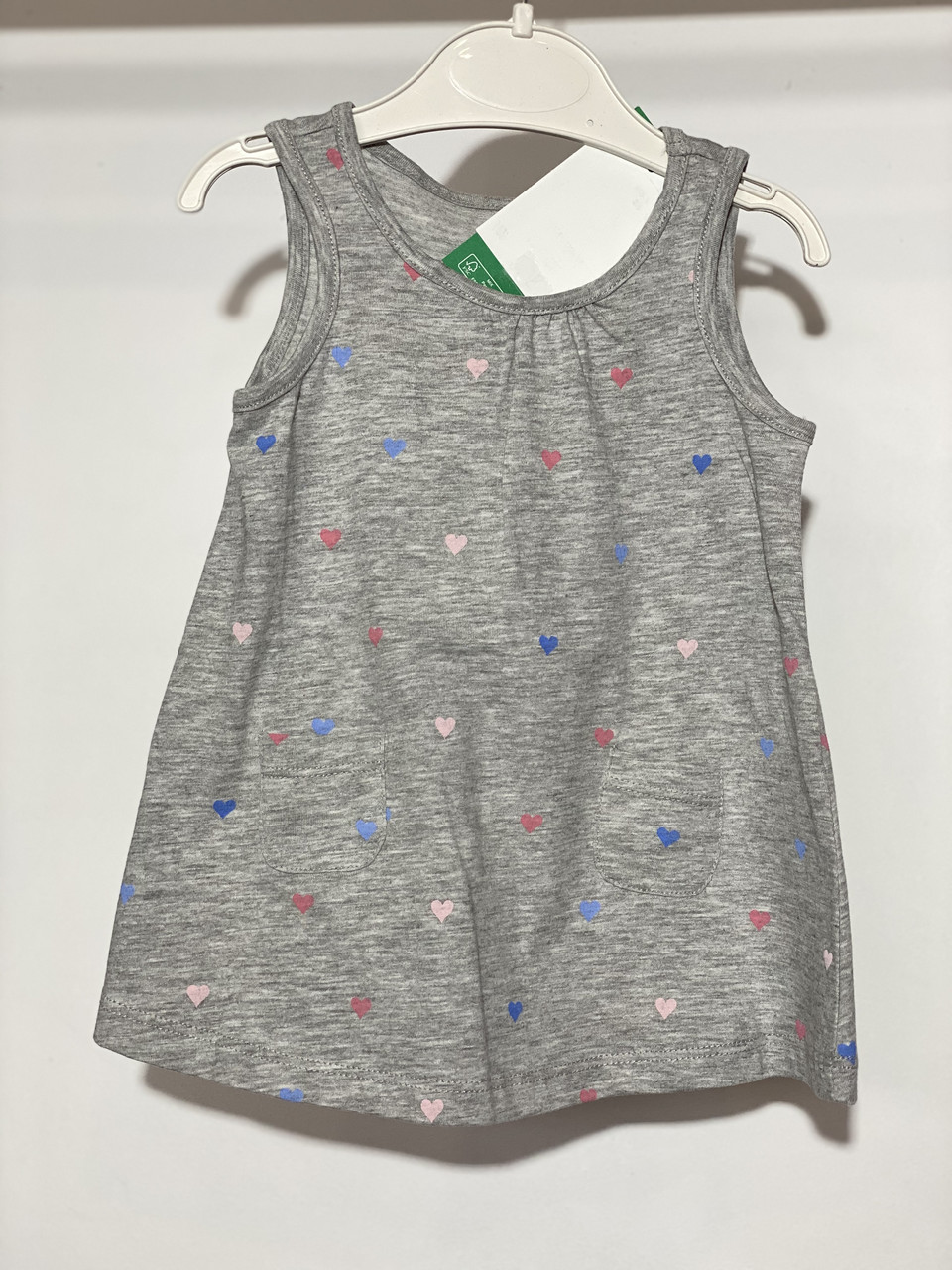 Сарафан для дівчинки HM 002 68 см Сірий, фото 1