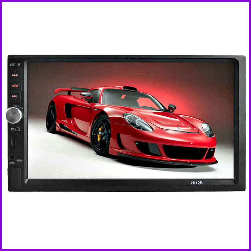 Автомагнітола 2DIN MP5-7012B, автомобільна магнітола USB+Bluetoоth,автомагнітола сенсорна,магнітола, фото 1