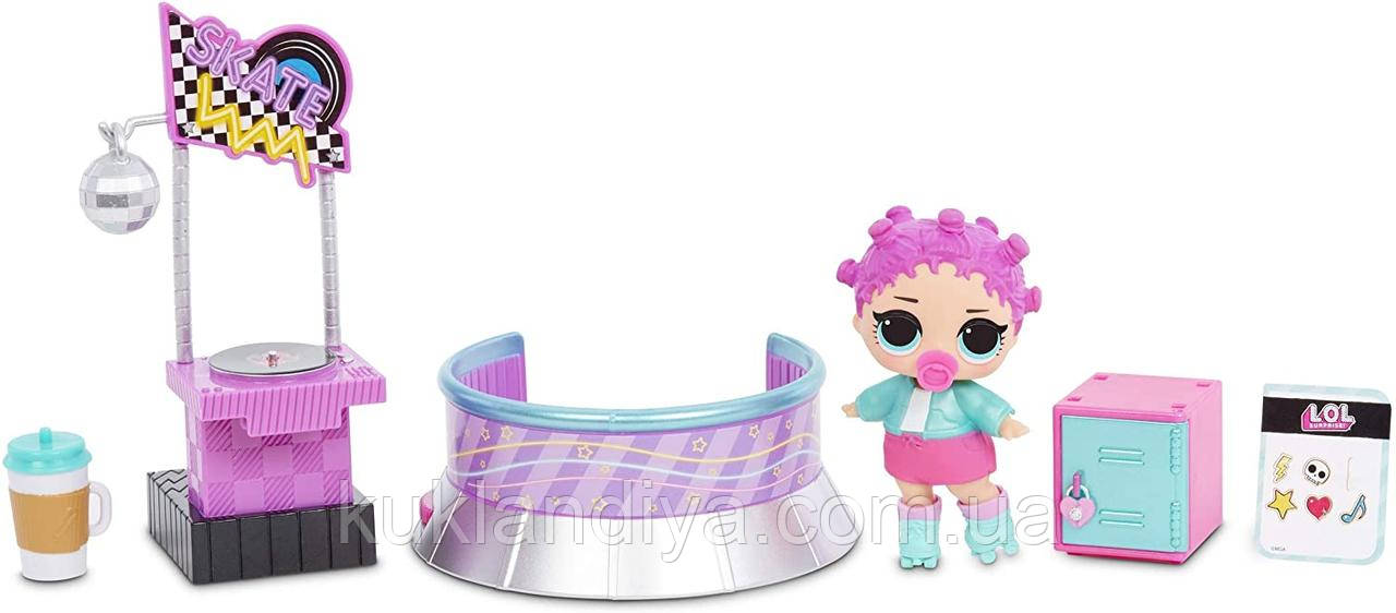 L.O.L Surprise! ігровий набір Ролердром Роллер Леді фурнітура лол, фото 1
