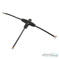 Герметичний розгалужувач кабелю тип Т.Для 4х контактного кабелю