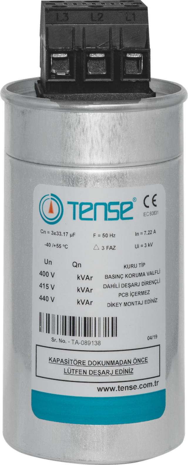 Циліндричний Конденсатор конденсаторна банку 1 квар 2 квар 5квар 7,5 квар 10 квар 12.5 КВАР 20 квар 25 квар 30КвАр 40Квар 50 квар конденсатори конденсаторні банки реактиву для компенсації реактивної потужності