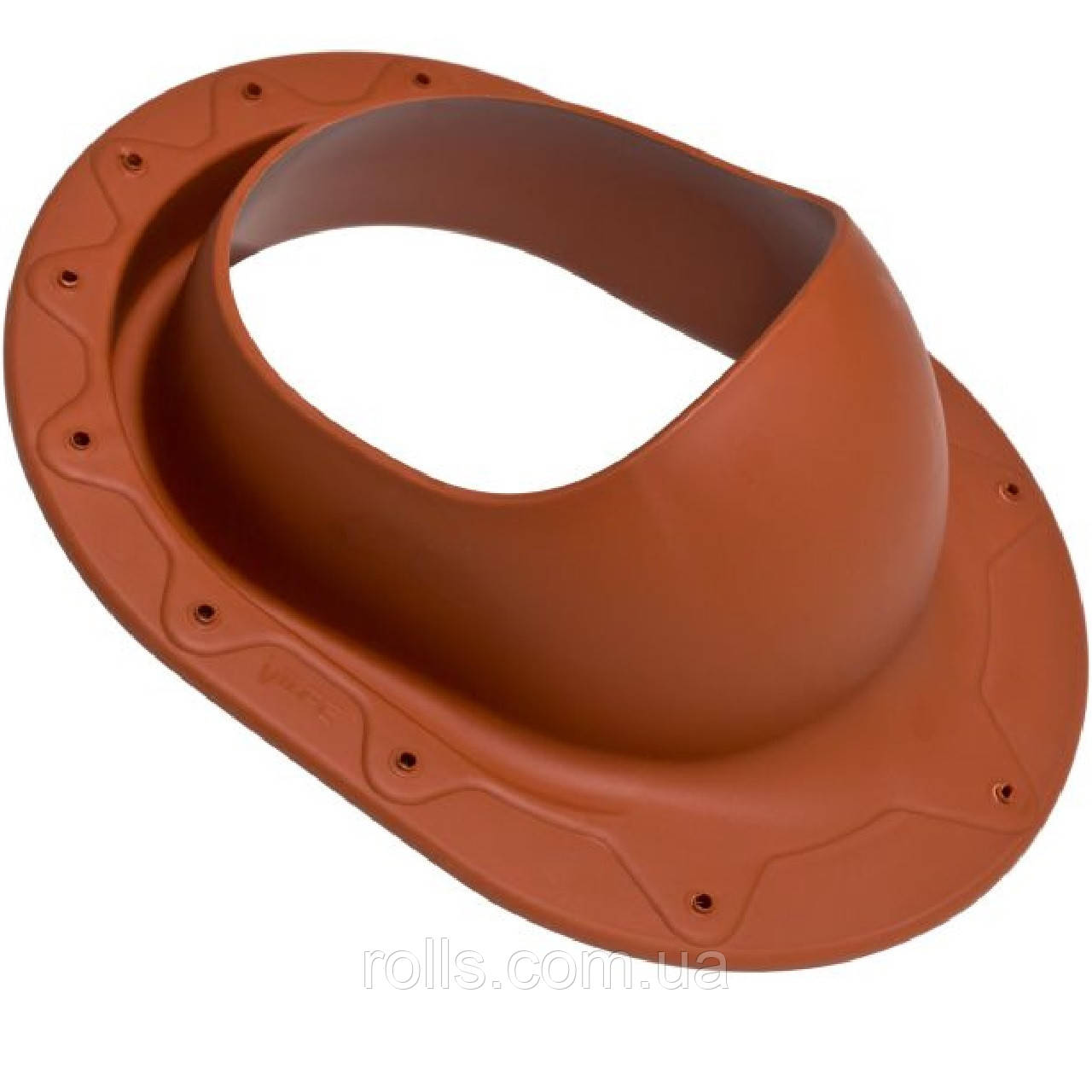 CLASSIC VILPE Прохідний елемент для фальцевої або скатної бітумної покрівлі Цегляний, фото 1