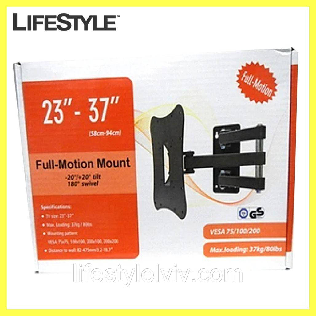 Універсальний кронштейн LCD WALL MOUNT SL10 для телевізорів, моніторів 23"32"