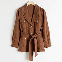 Женский жакет, куртка из натурального льна, 42-74+ батал, цвета на выбор