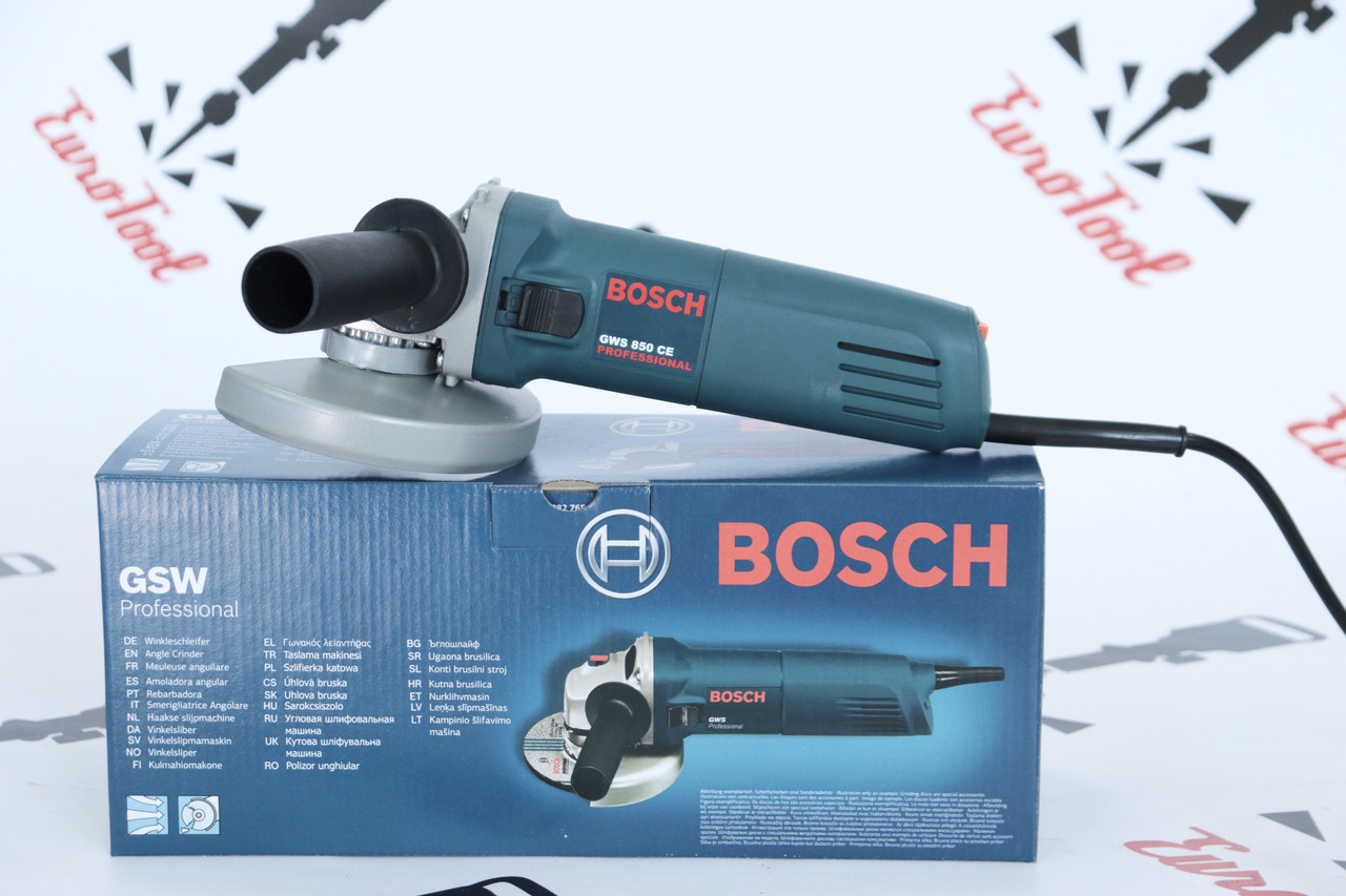 Болгарка угловая Bosch GWS 850 CE - фото 1 - id-p1027872846