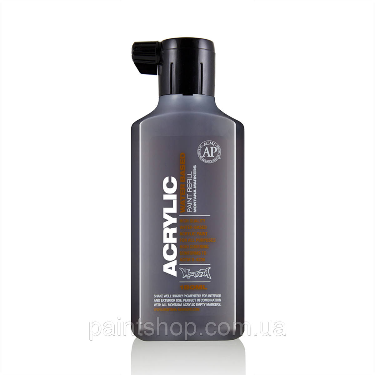 Акрилова фарба Montana Acrylic Shock Dark Brown (Темно-коричневий) 180 мл