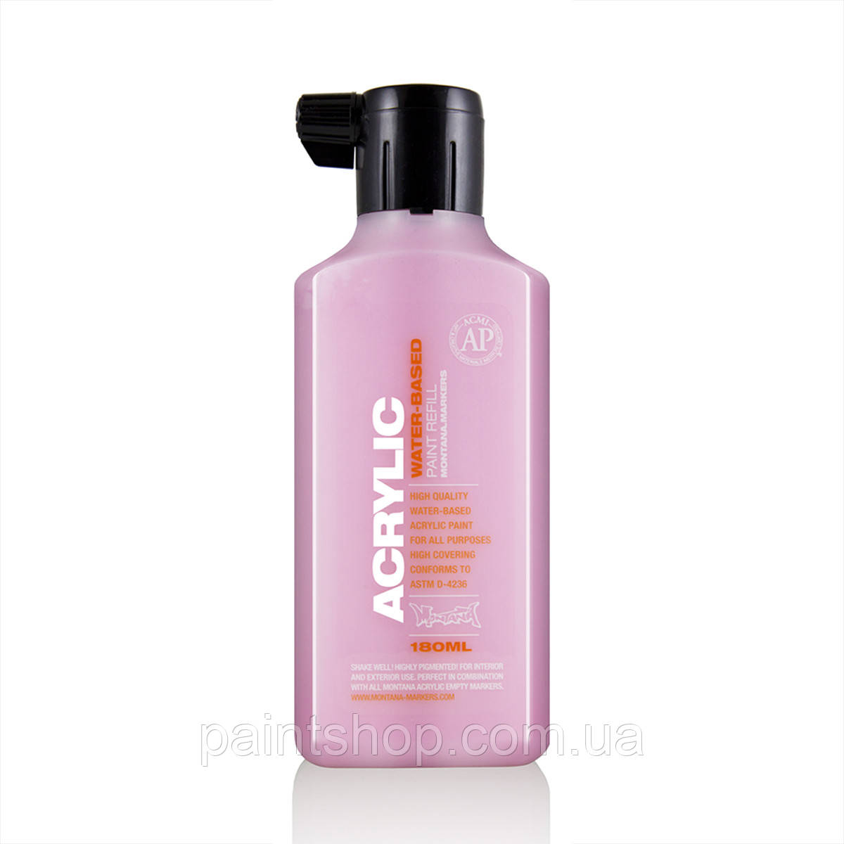 Акрилова фарба Montana Shock Pink Light (Світло-рожевий) 180 мл