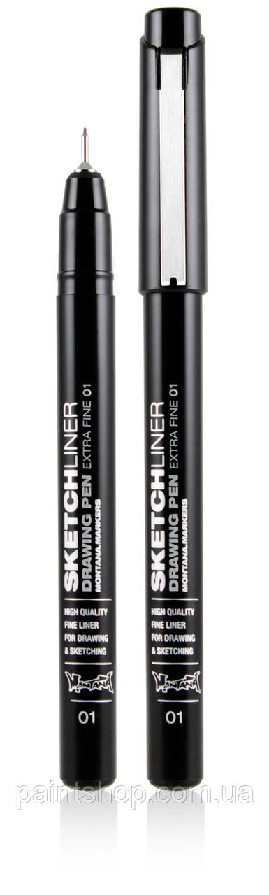 Маркер для ескізів Montana Sketch Liner 0.1 мм