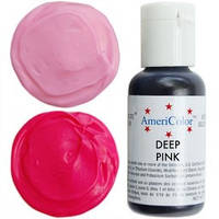 Гелевая краска AmeriColor Темно-розовый/Deep Pink, 21 гр