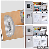 Дитяча кухня дерев'яна для дітей дитина грова кухня + аксесуари Кухня дитяча іграшкова дерев'яна Дитяча, фото 2