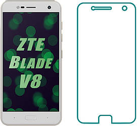 Захисне скло ZTE Blade V8 (Прозоре 2.5 D 9H) (ЗТЕ Блейд В8)