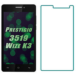 Захисне скло Prestigio 3519 Wize K3 (Прозоре 2.5 D 9H) (Престижио Вайз К3 3519)