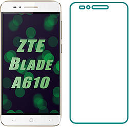 Захисне скло ZTE Blade A610 (Прозоре 2.5 D 9H) (ЗТЕ Блейд А610)