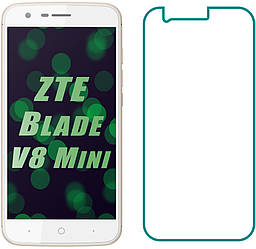 Захисне скло ZTE Blade V8 Mini (Прозоре 2.5 D 9H) (ЗТЕ Блейд В8 Міні)