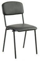 Стілець Майстер каркас чорний, тканина А