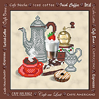 Улюблений сніданок Схема вишивки бісером