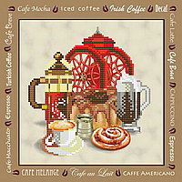 Сніданок з ромовим кексом Схема вишивки бісером