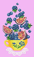 Фруктовий чай з інжиром Схема вишивки бісером