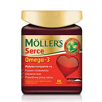 Mollers Serce - омега-3 для сердца, 60 кап.