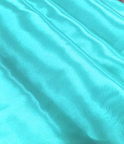 Атлас Стартекс Бірюза (Ширина 150 см), Колір No14, фото 3