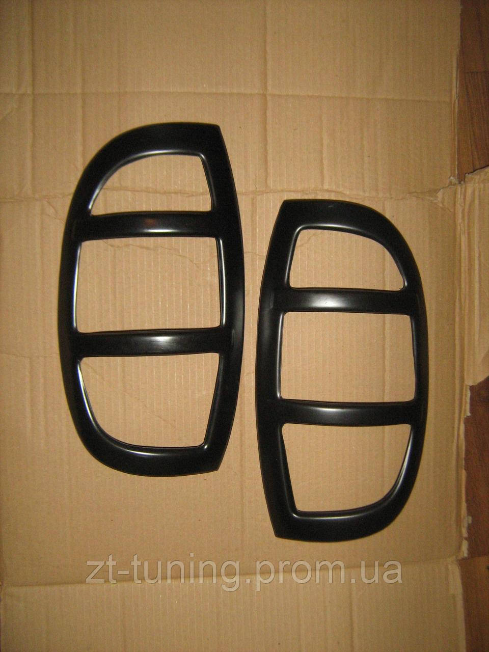 Накладки на Стопы Chevrolet Niva (Шевроле Нива) до 2008г — Купить ...