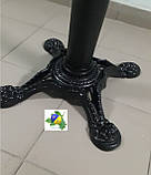 Металеве. Чавунне подстолье для столів. Опора столу. База. Для кафе, ресторану, офісу, будинку., фото 4