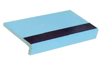 Кутовий елемент для сходинок 12х24,5х3 см (блакитний/темний синій)