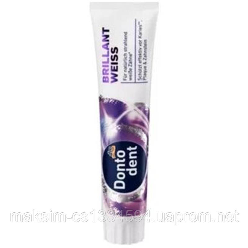Зубна паста Dontodent Brilliant Weiss, 125 мл