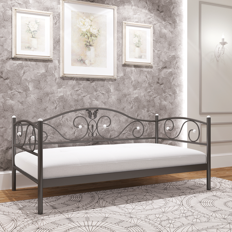 Диван-ліжко металевий Анжеліка, фото 1