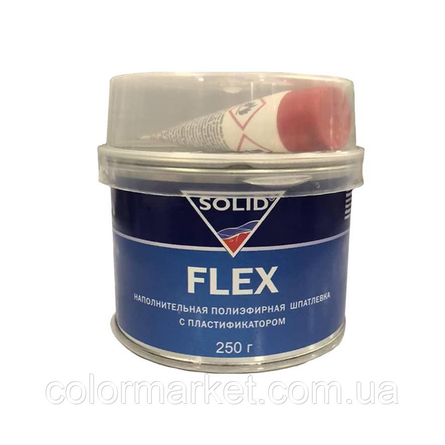 Шпатлевка по пластику Flex (250 г) с отвердителем, SOLID - фото 1 - id-p1222380961